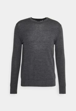 Michael Kors Homme CORE CREW Pullover Charcoal Melange -Michael Kors Soldes Boutique 031362c6b0eb42cd9b663cce6191b820