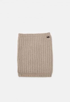 Michael Kors NECK WARMER UNISEX Écharpe Tube Oatmeal Heather