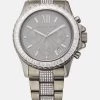 Michael Kors Femme EVEREST Montre à Aiguilles Gunmetal