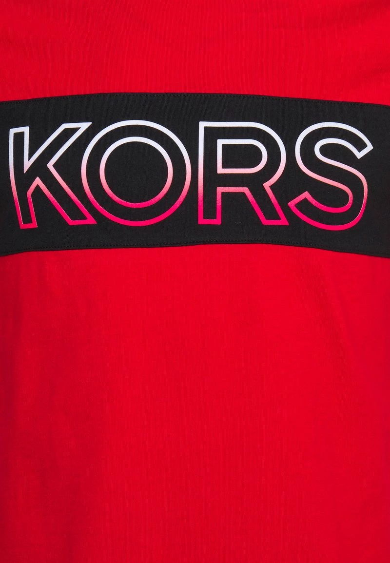 Michael Kors Homme TEE T Shirt Imprimé Crimson 3 Michael Kors Homme TEE T Shirt Imprimé Crimson – Image 3