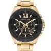 Michael Kors BRECKEN Montre à Aiguilles Gold Homme