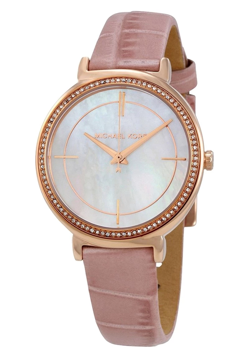 Michael Kors CINTHIA Montre Pink Femme 1 Michael Kors CINTHIA Montre Pink Femme