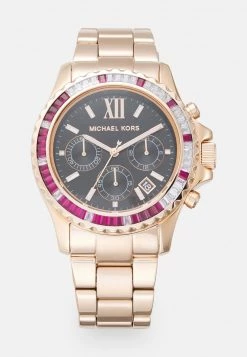 Michael Kors Femme EVEREST Montre à Aiguilles Rose Gold Coloured