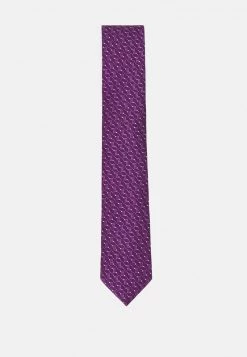 Michael Kors SMALL CONNECTED SQUARES Cravate Mauve Homme