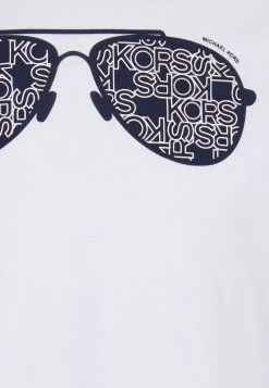 Michael Kors LOGO AVIATOR TEE T Shirt Imprimé White Homme -Michael Kors Soldes Boutique 11530081b53c41e4a94dd09d4e394096