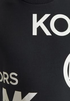 Michael Kors SCATTERED CREW Sweatshirt Black Homme -Michael Kors Soldes Boutique 127a09229255429dbb19f79b05111d1b