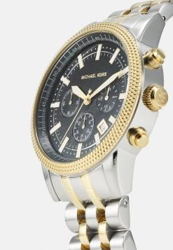 Michael Kors Homme HUTTON Montre à Aiguilles Two Tone -Michael Kors Soldes Boutique 13317ddf5c2a44dba0da144c141b0765