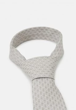 Michael Kors CIRCLE LOGO Cravate Taupe Homme -Michael Kors Soldes Boutique 1572cd02382443bd83f468c4d974cabe