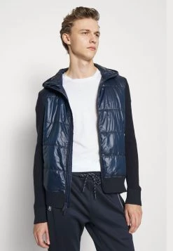 Michael Kors MIX MEDIA HOODY Veste Mi Saison Dark Midnight Homme -Michael Kors Soldes Boutique 16065ae148f047199b471baf4ffbb6c5