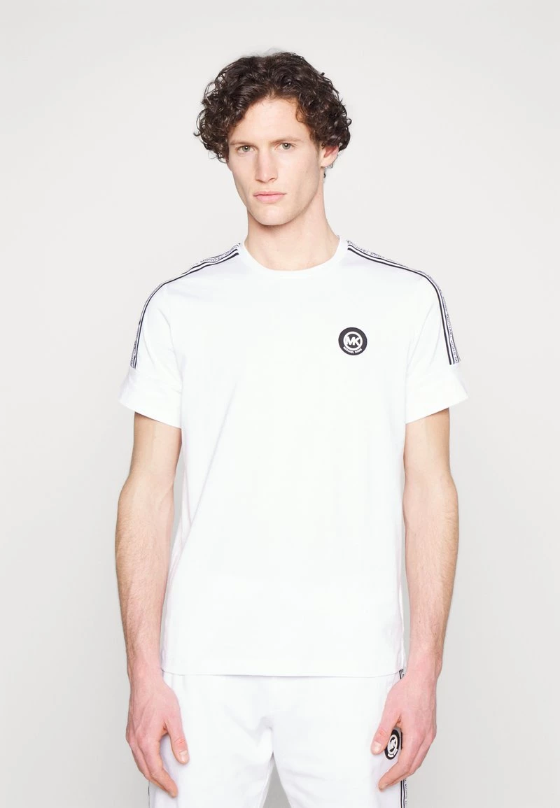 Michael Kors Homme NEW EVERGREEN LOGO TEE T Shirt Imprimé White 1 Michael Kors Homme NEW EVERGREEN LOGO TEE T Shirt Imprimé White