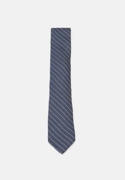 Michael Kors INTRICATE PIN STRIPE Cravate Blue Homme
