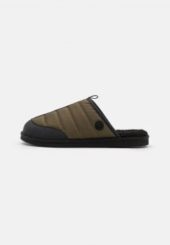 Michael Kors Homme ANDERS SLIPPER Chaussons Olive