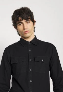 Michael Kors Homme SLIM Chemise Black -Michael Kors Soldes Boutique 1eb3d24483d547cf87aac54febdd986b