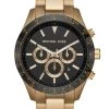 Michael Kors Homme LAYTON Montre à Aiguilles Gold Coloured