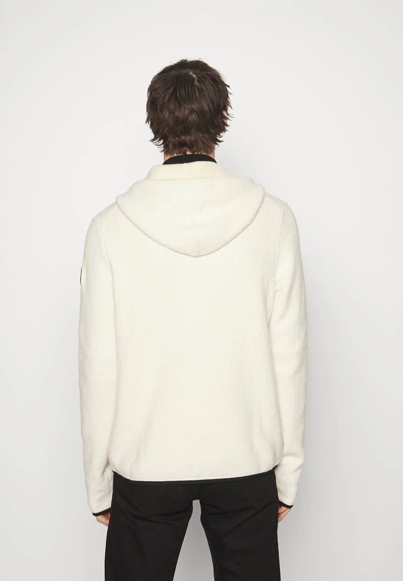 Michael Kors SOFT BRUSHED HOODIE Gilet Bone Homme 3 Michael Kors SOFT BRUSHED HOODIE Gilet Bone Homme – Image 3