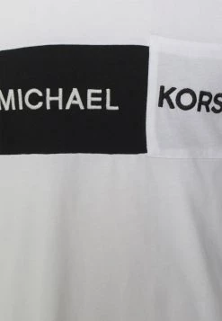 Michael Kors STRIPE TEE T Shirt à Manches Longues White Homme -Michael Kors Soldes Boutique 247271307bb84038a65a2cdadcc4e6e6