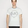 Michael Kors Homme GRID TEE T Shirt Imprimé White
