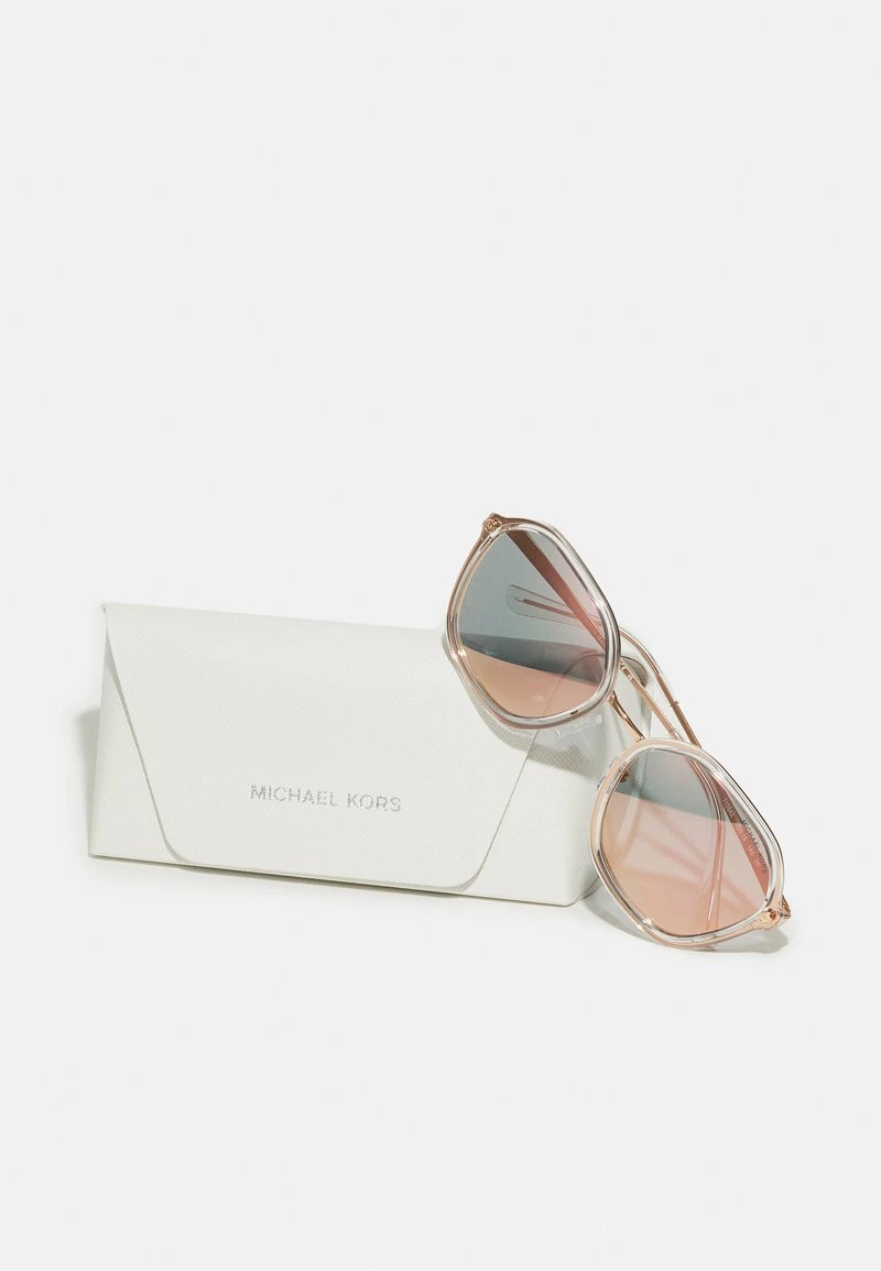 Michael Kors SEOUL Lunettes De Soleil Rose Gold Femme 4 Michael Kors SEOUL Lunettes De Soleil Rose Gold Femme – Image 4
