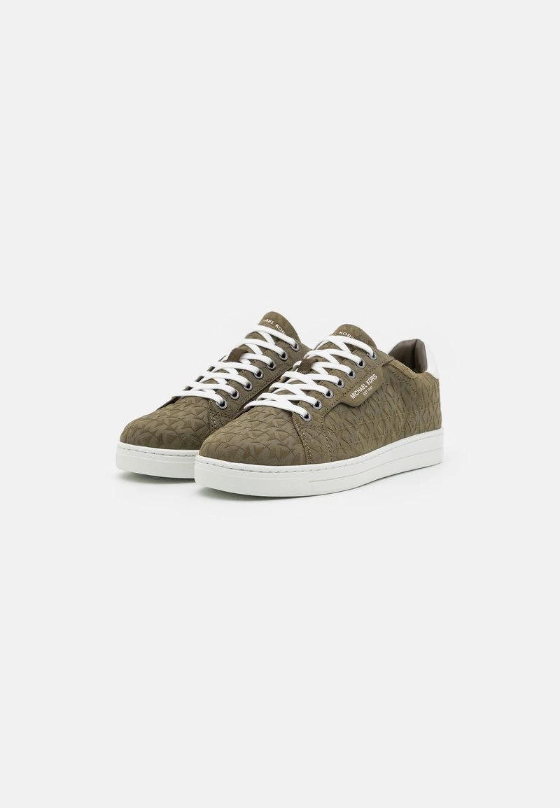 Michael Kors Homme KEATING Baskets Basses Olive 2 Michael Kors Homme KEATING Baskets Basses Olive – Image 2