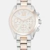 Michael Kors Femme BRADSHAW Montre Silver Coloured/rose