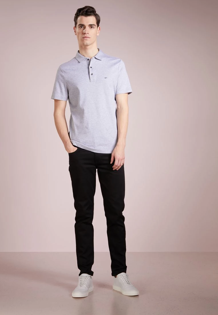 Michael Kors Homme Polo Heather Grey 2 Michael Kors Homme Polo Heather Grey – Image 2