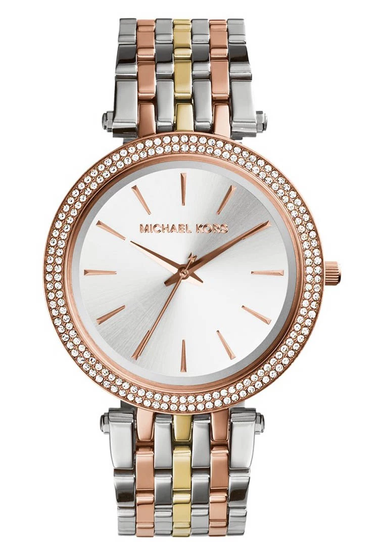 Michael Kors Femme DARCI Montre Silver Coloured/gold Coloured/rosegold Coloured 2 Michael Kors Femme DARCI Montre Silver Coloured/gold Coloured/rosegold Coloured – Image 2