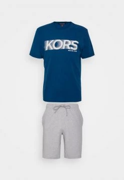 Michael Kors GIFT CREW SHORT Pyjama Heather Grey Homme -Michael Kors Soldes Boutique 2cf3f1db1c084eaa9b424f639d72fbb3
