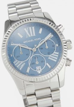 Michael Kors LEXINGTON Montre Silver Coloured Femme -Michael Kors Soldes Boutique 3671a181e3e44526bdeef5f48b6dfc4c