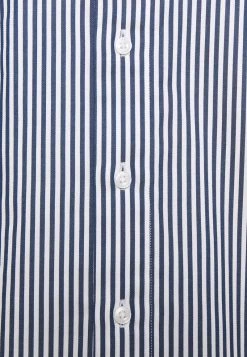 Michael Kors STRIPE STRETCH SLIM SHIRT Chemise Classique Estate Blue Homme -Michael Kors Soldes Boutique 3d95c2a0e3db496db604c2901a1c547a