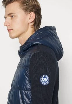 Michael Kors MIX MEDIA HOODY Veste Mi Saison Dark Midnight Homme -Michael Kors Soldes Boutique 3f2336bfc88f428d99383b259a29cf2d