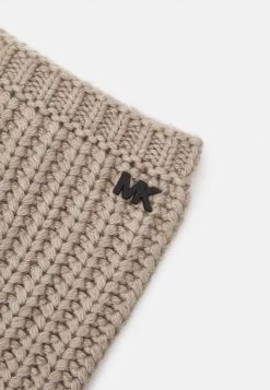 Michael Kors NECK WARMER UNISEX Écharpe Tube Oatmeal Heather -Michael Kors Soldes Boutique 41e8ea56fb694a2cba5deaee4156b36e