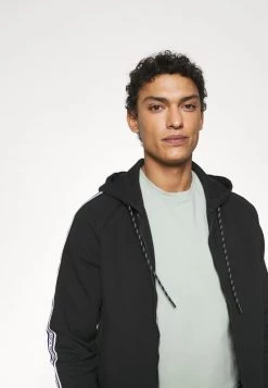 Michael Kors BLOCKED LOGO HOODIE Sweat à Capuche Zippé Black Homme -Michael Kors Soldes Boutique 43d0a82c7a54471ba80bfa32706d2779