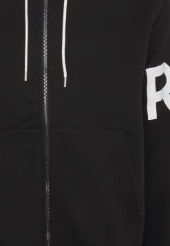 Michael Kors SLEEVE HOODIE Sweat à Capuche Zippé Black Homme -Michael Kors Soldes Boutique 46ba35a2509f4a1db76b187112776ed4