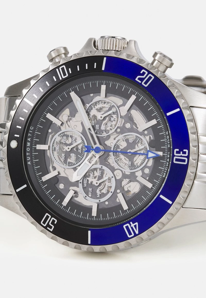 Michael Kors Homme BAYVILLE Montre à Aiguilles Silver Coloured 5 Michael Kors Homme BAYVILLE Montre à Aiguilles Silver Coloured – Image 5