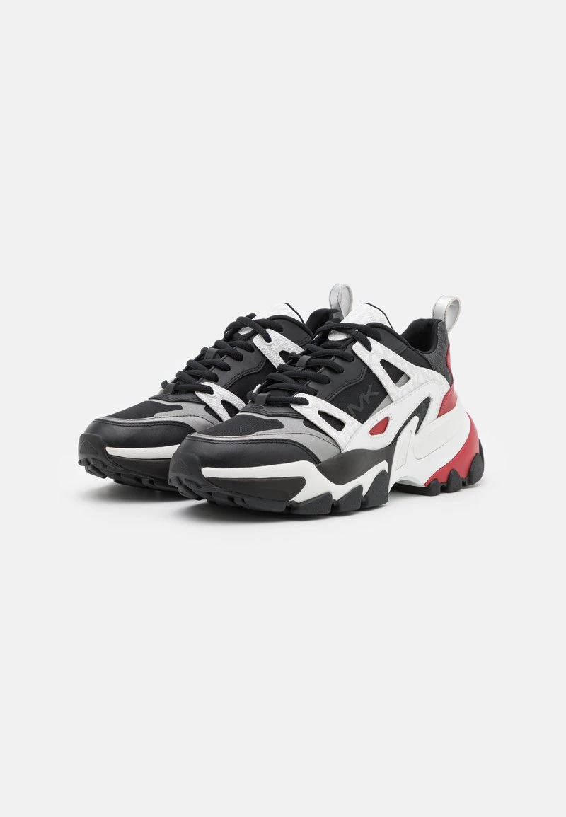 Michael Kors Homme NICK Baskets Basses Black/multicolor 2 Michael Kors Homme NICK Baskets Basses Black/multicolor – Image 2