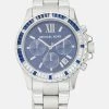 Michael Kors EVEREST Montre Silver Coloured/blue Femme