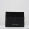 Michael Kors TALL CARD CASE UNISEX Portefeuille Black