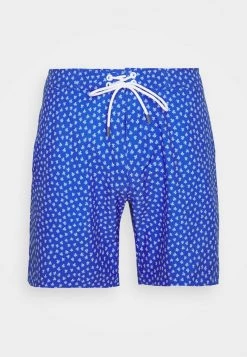 Michael Kors BOARD TOSSED DAISY Short De Bain Tide Blue Homme