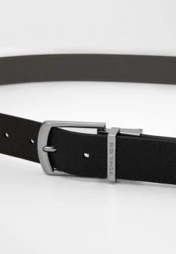 Michael Kors BUCKLE BELT UNISEX Ceinture Black/grey 9 Michael Kors BUCKLE BELT UNISEX Ceinture Black/grey -Michael Kors Soldes Boutique 559dbecd7e314a0a9a1484eb6e7cffcd
