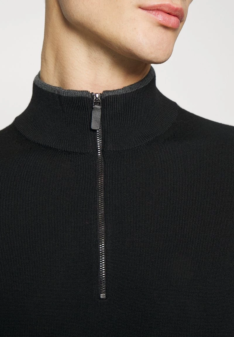 Michael Kors CORE QUARTER ZIP Pullover Black Homme 7 Michael Kors CORE QUARTER ZIP Pullover Black Homme – Image 7