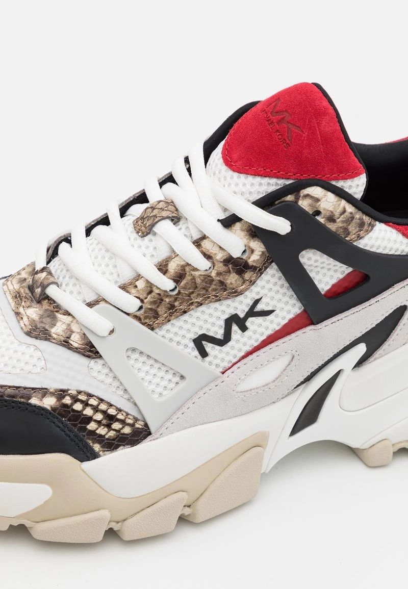 Michael Kors Homme NICK Baskets Basses Optic White/multicolor 6 Michael Kors Homme NICK Baskets Basses Optic White/multicolor – Image 6