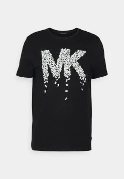 Michael Kors SPILL TEE T Shirt Imprimé Black Homme -Michael Kors Soldes Boutique 57f34e4a2a0343efbf9af35ea2989148
