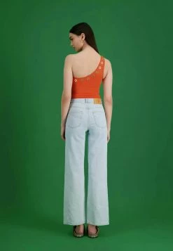 Michael Kors Maillot De Bain Orange Femme