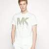 Michael Kors SPILL TEE T Shirt Imprimé White Homme