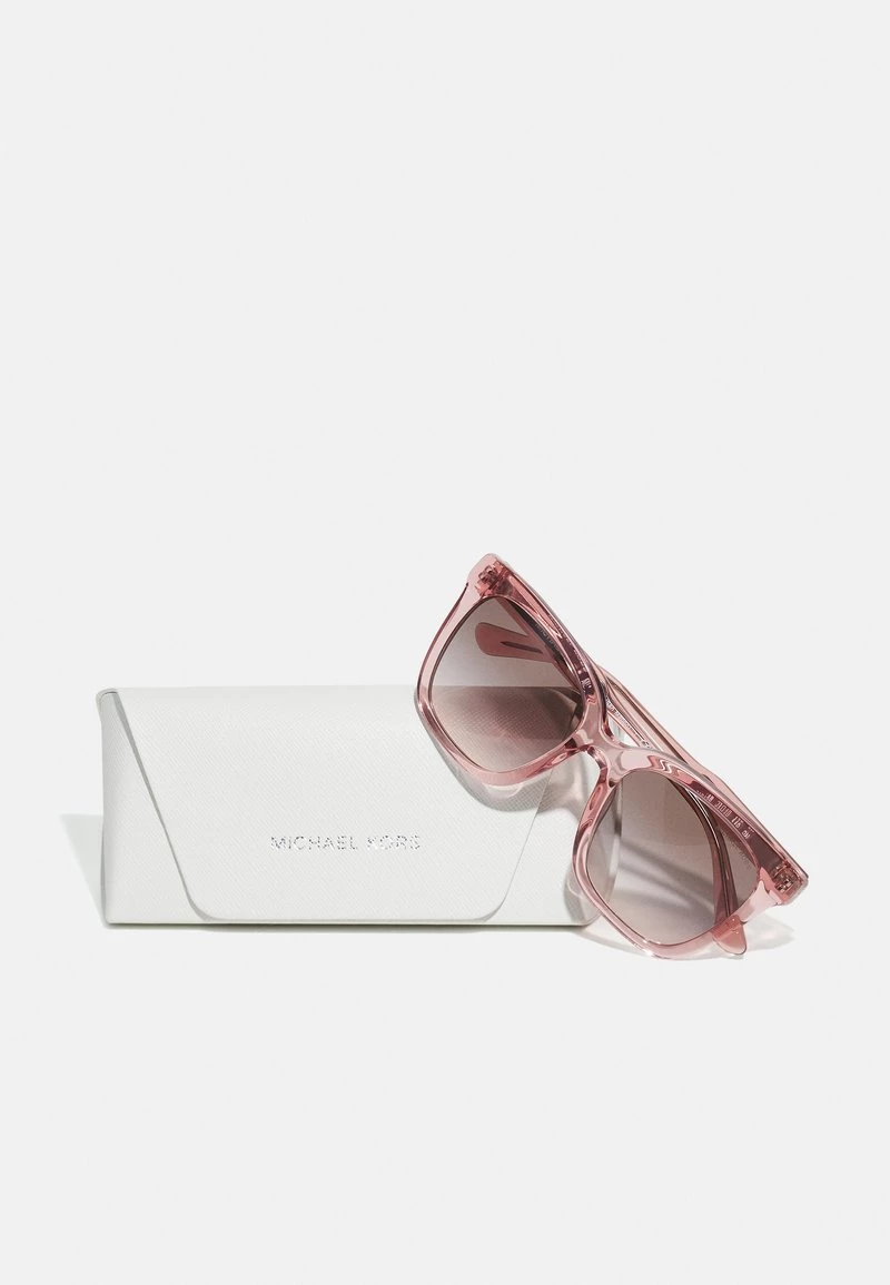 Michael Kors SAN MARINO Lunettes De Soleil Transparent Pink Femme 4 Michael Kors SAN MARINO Lunettes De Soleil Transparent Pink Femme – Image 4