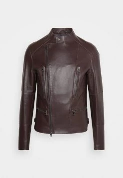 Michael Kors BONDED MOTO JACKET Veste En Cuir Chocolate Homme 10 Michael Kors BONDED MOTO JACKET Veste En Cuir Chocolate Homme -Michael Kors Soldes Boutique 59a074d675f04ac4865f445d8e54762d