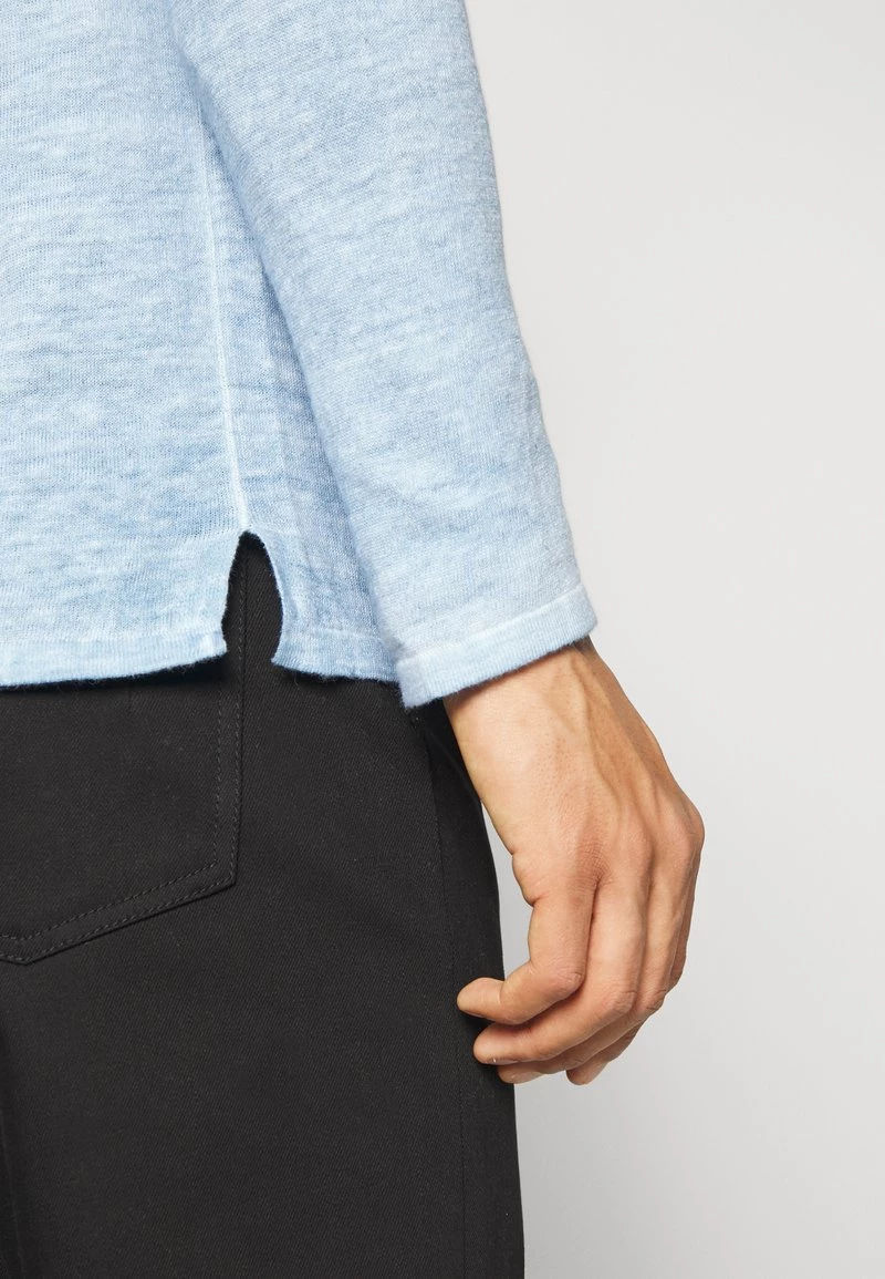 Michael Kors Homme COLD DYE CREW Pullover Chambray 6 Michael Kors Homme COLD DYE CREW Pullover Chambray – Image 6