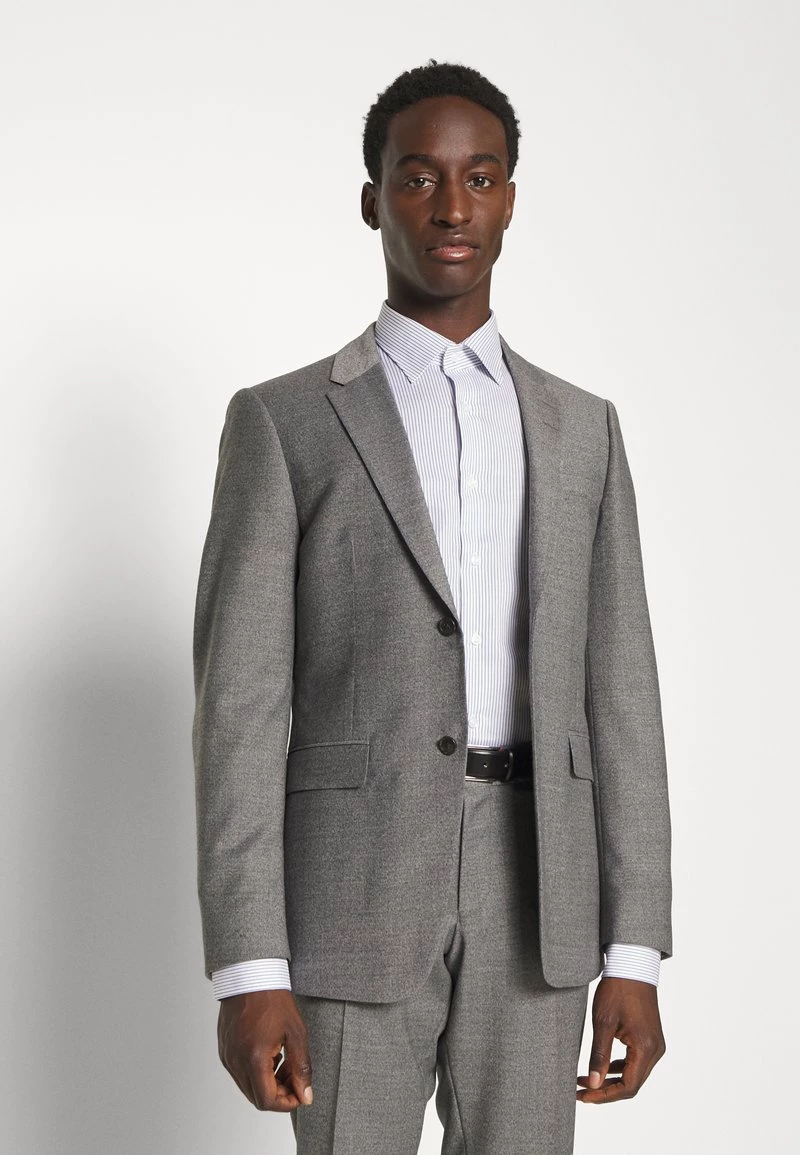 Michael Kors Homme RALEIGH DOBBY STRIPE SLIM FIT SHIRT Chemise Classique Blue 4 Michael Kors Homme RALEIGH DOBBY STRIPE SLIM FIT SHIRT Chemise Classique Blue – Image 4