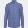 Michael Kors PARMA DIAMOND DOBBY SHIRT Chemise Navy Homme