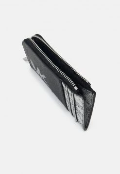 Michael Kors ZIP WALLET UNISEX Portefeuille Silver/black -Michael Kors Soldes Boutique 64497dc353264b1abda8fdca4e7fa20b